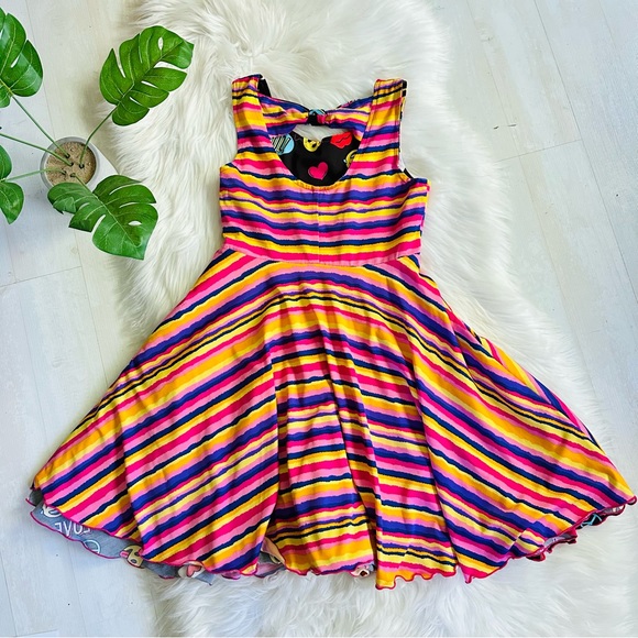 Reversible Fit And Flare Emoji Dress, 12 - Picture 11 of 11